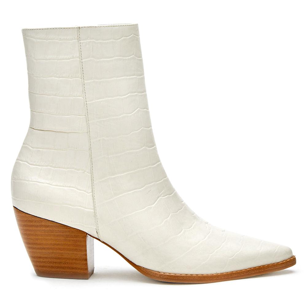 Caty western pointy toe bootie best sale