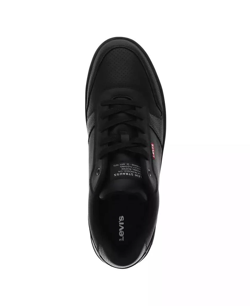 Levi's Men's Drive Faux-Leather Low Top Lace-up Sneakers 4