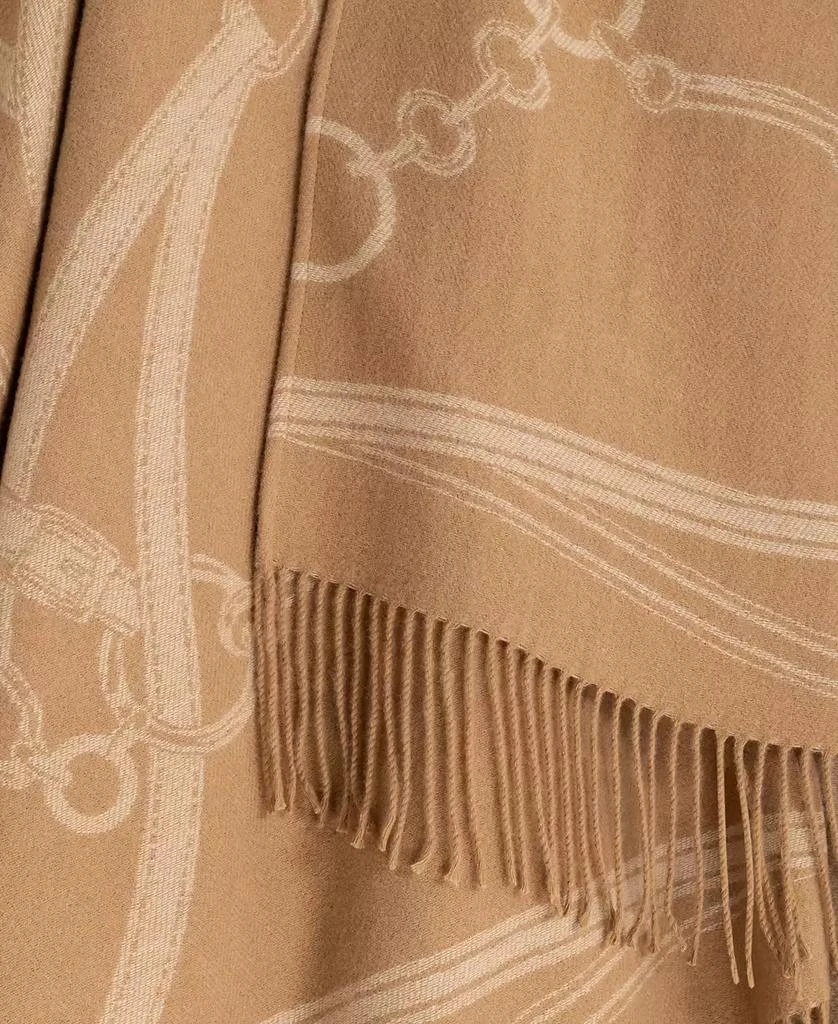 Ralph Lauren Equestrian Jacquard Oversized Ruana 2