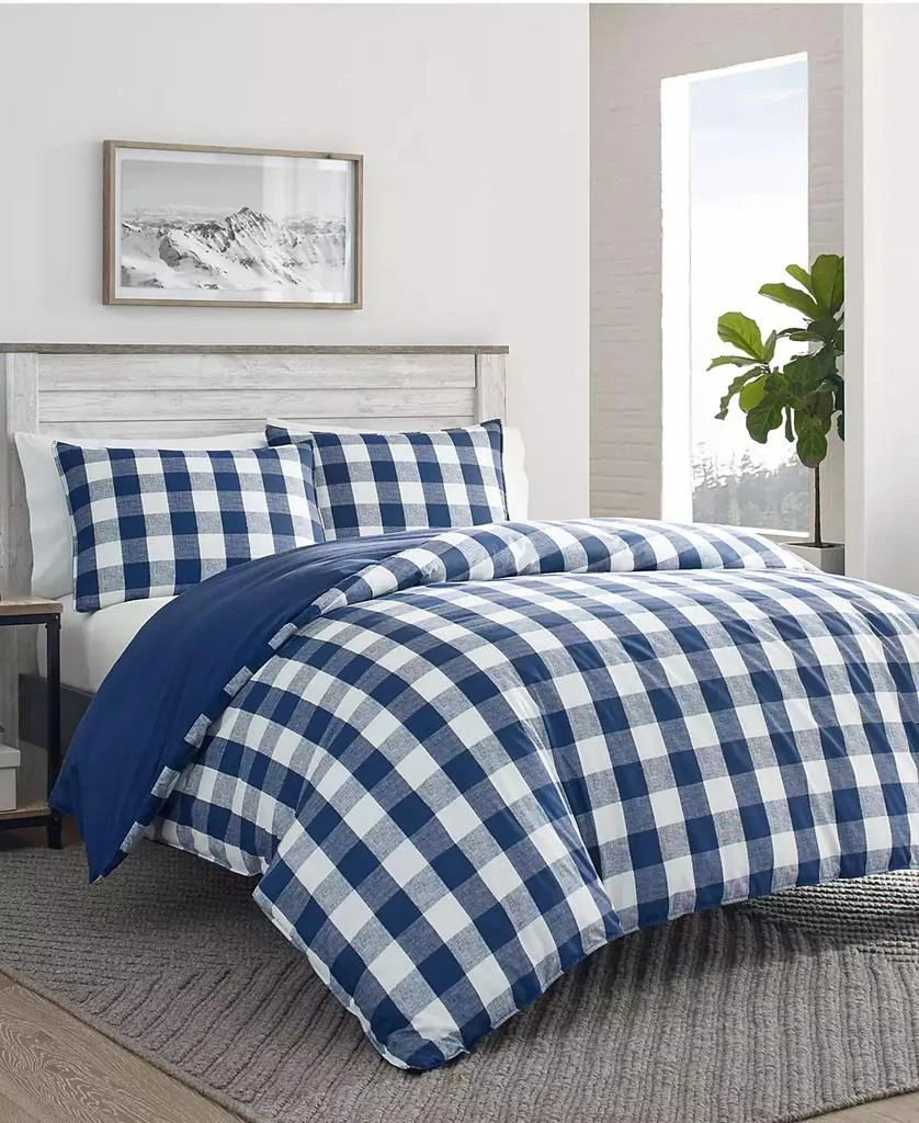 Eddie Bauer Lakehouse Plaid 3-Pc. Duvet Cover Set 2