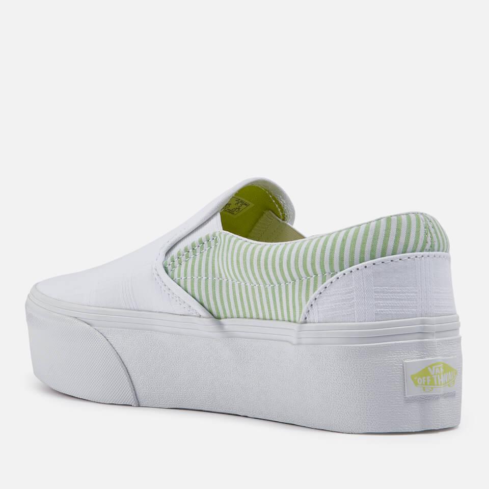 Vans VANS WOMEN'S SUMMER PICNIC CLASSIC-SLIP ON STACKFORM TRAINERS