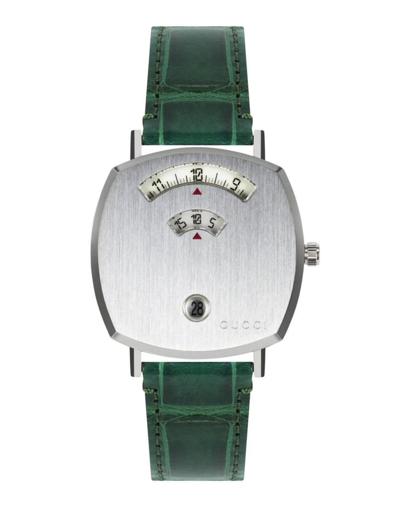 Gucci Grip Leather Watch 1