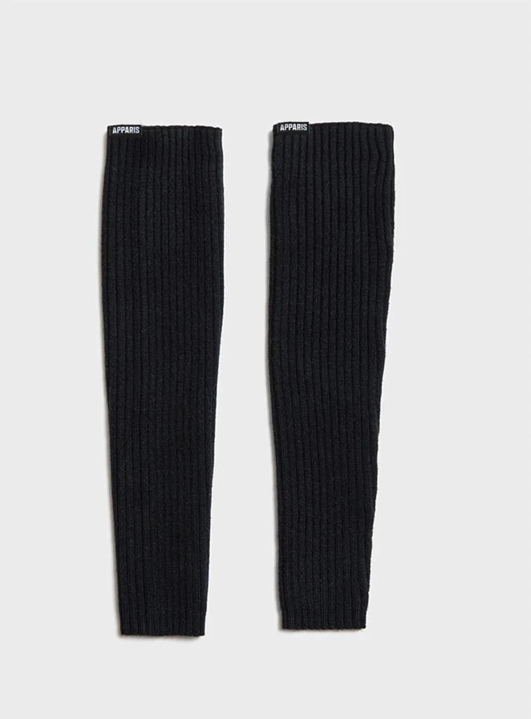 APPARIS Women's Cynthia Arm Warmers In Noir 1