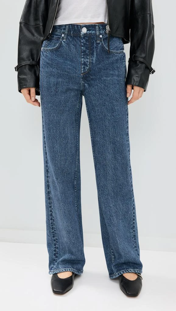 Rag & Bone Miramar Wide Leg Sweatpants 1