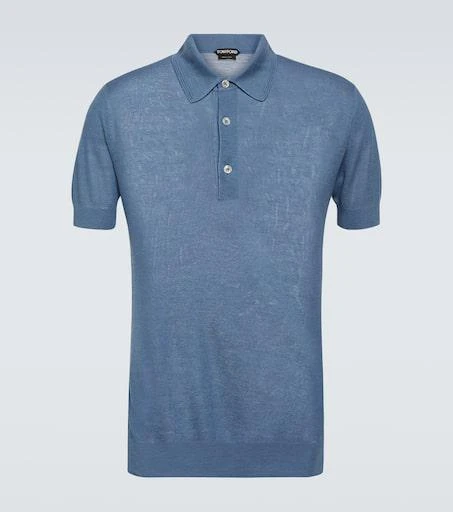 Tom Ford Cotton and silk polo shirt 1
