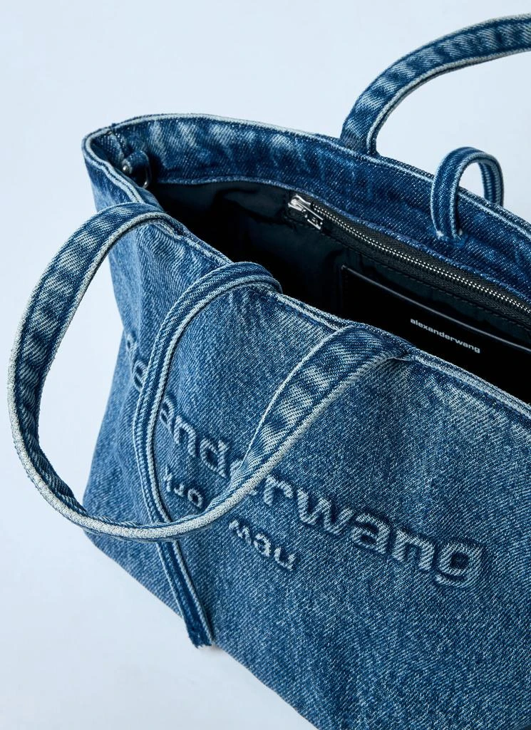 Alexander Wang Small Denim Punch Tote Bag 6