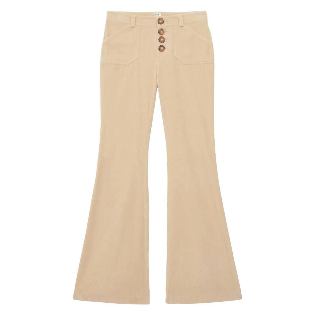 Ines De La Fressange Ines De La Fressange - Corduroy Charlotte Pants 4