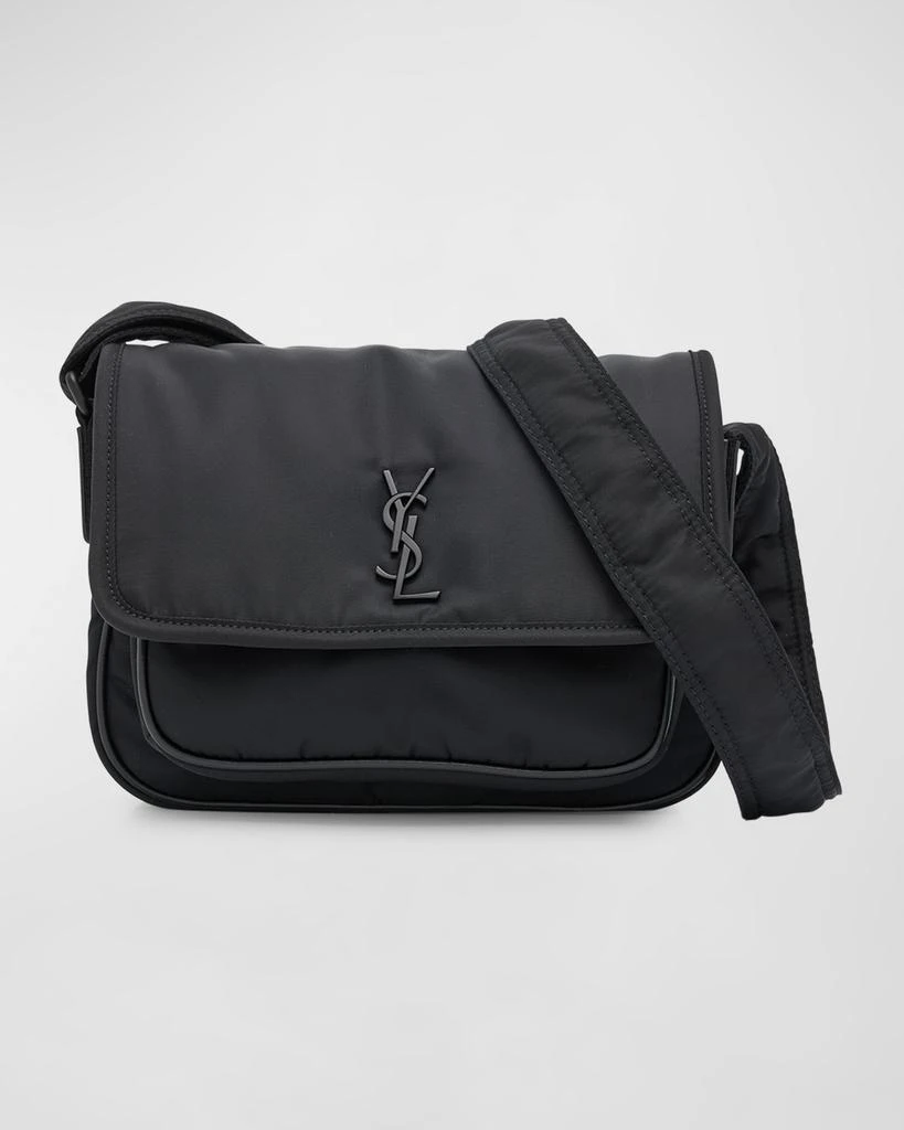Yves Saint Laurent Men's Niki YSL Messenger Bag in Nylon 1