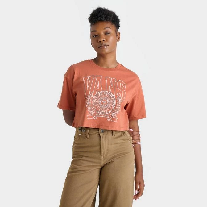 Vans Women's Vans First Team Relax Crop T-Shirt 1