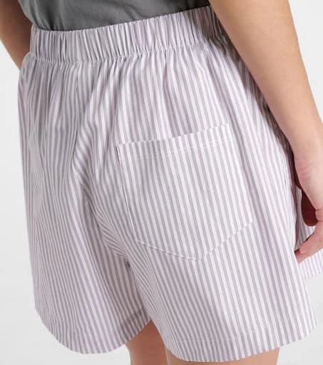 Leset Yoshi striped cotton-blend twill boxers 5
