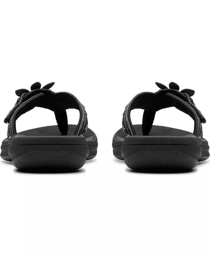 Clarks Women's Cloudsteppers Breeze Opal Flip-Flops 6