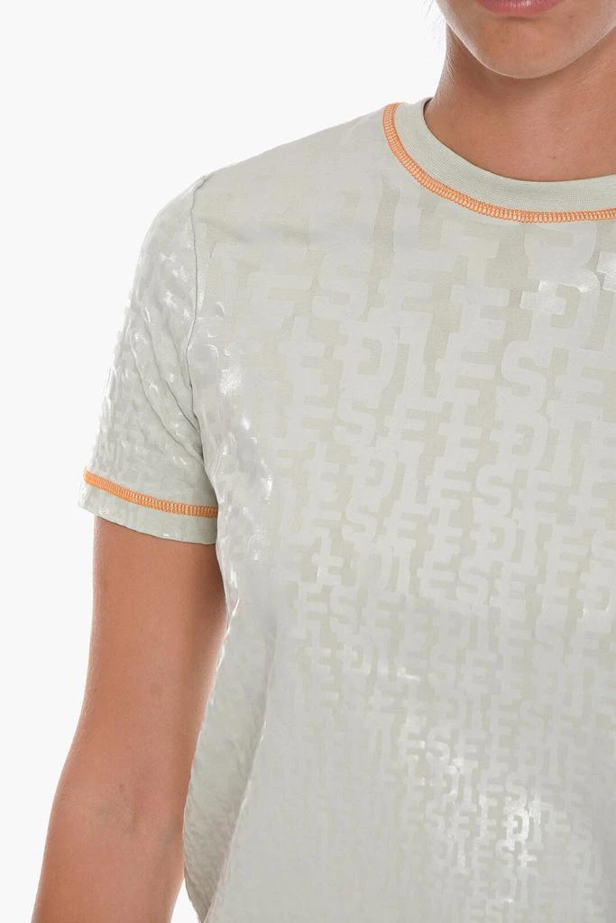 Diesel All-Over Monogram T-REG-MON Crew-Neck T-shirt 3