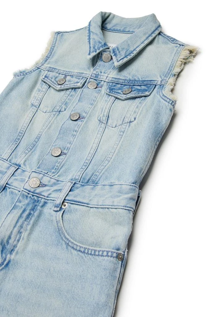 MM6 Maison Margiela Kids Sleeveless Denim Dress  On Sale Now with Up to  41% Off | Discover Exclusive Deals & Savings at BeyondStyle  Authentic MM6  kids|apparel & accessories|clothing|dresses|girl with Limited-Time