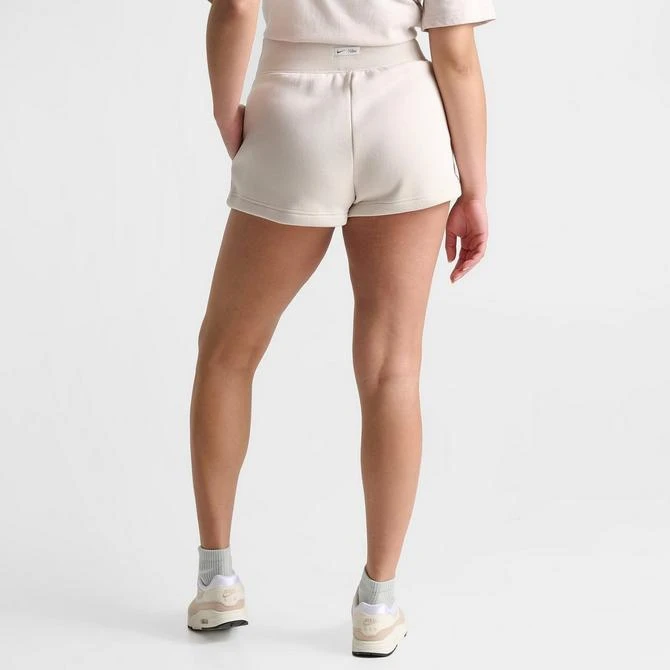 NIKE Women's Nike Sportswear Phoenix Fleece High-Waisted 2" Logo Shorts 4