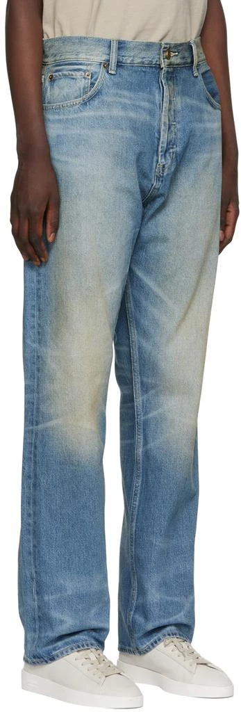 Essentials Blue Faded Jeans 2