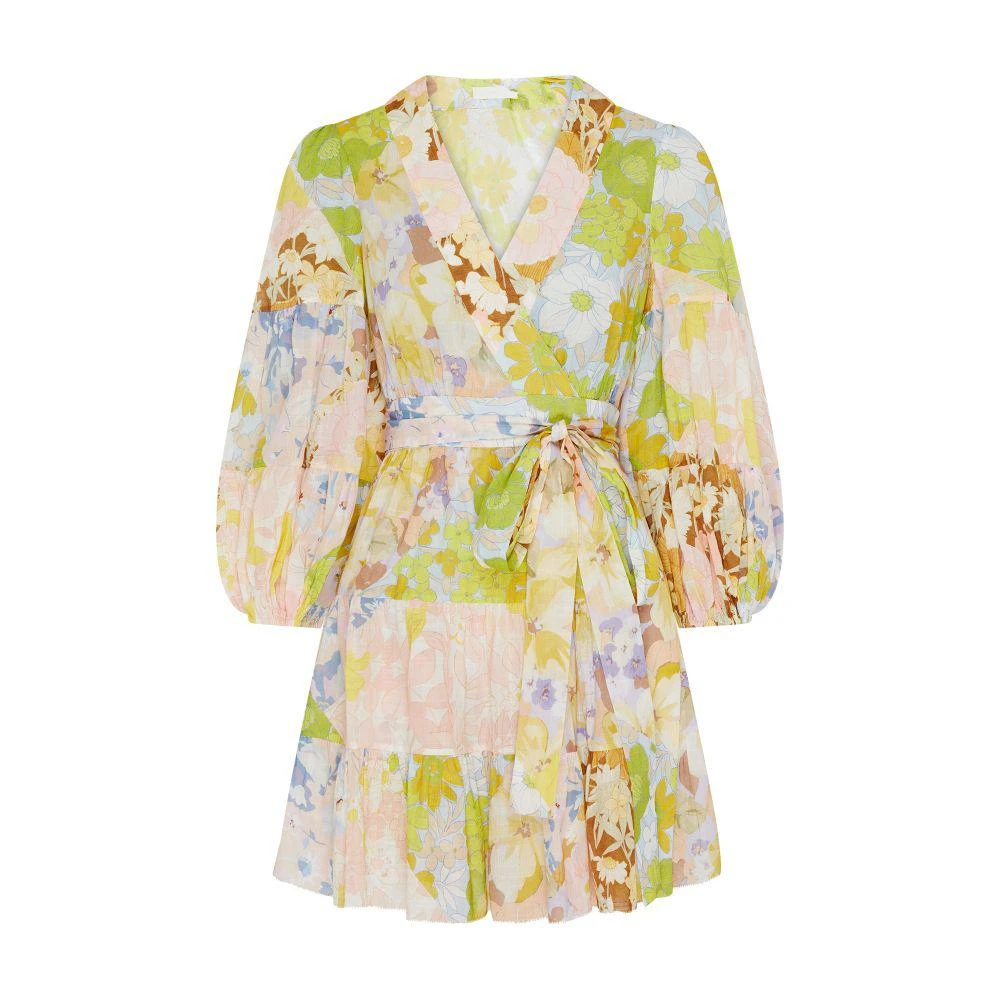 Zimmermann Pop wrap mini dress 8