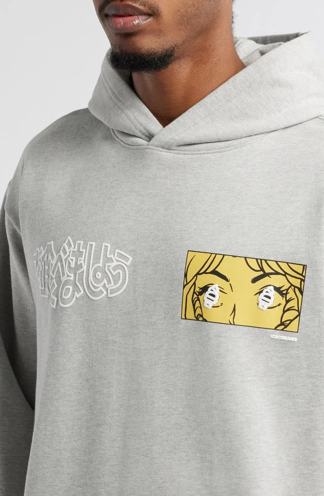 Icecream These Eyes Crop Pullover Hoodie 4