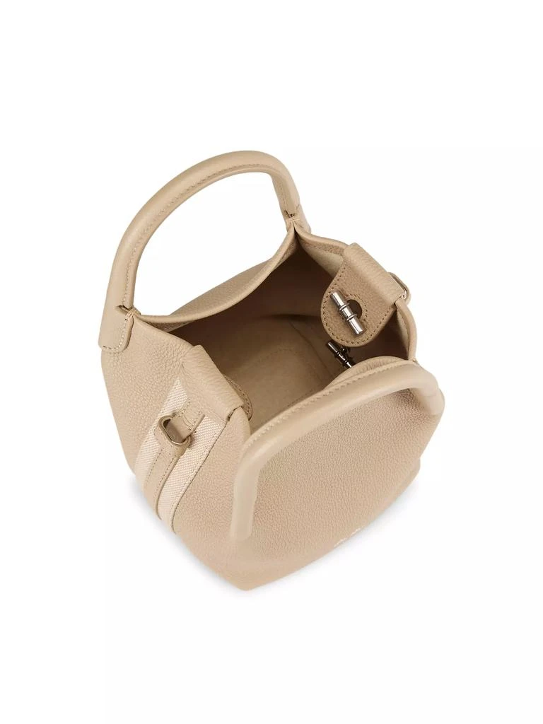 Loro Piana Bale Leather Convertible Shoulder Bag 3