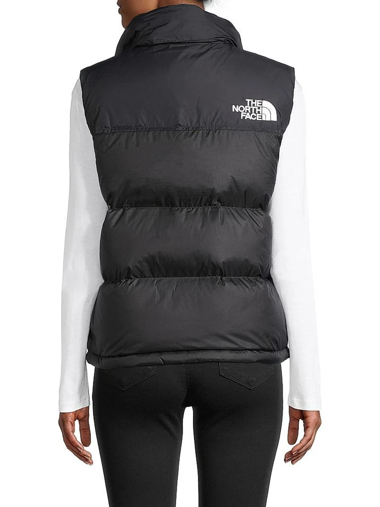 The North Face Retro Nuptse Logo Down Vest 5