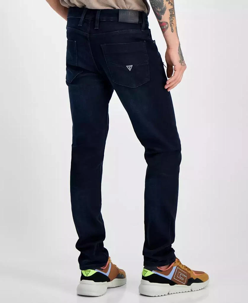 GUESS Men's Finnley Slim-Fit Jeans, Dark Wash 2