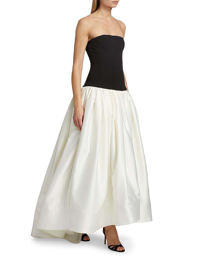 BRONX AND BANCO Arlo Strapless Gown