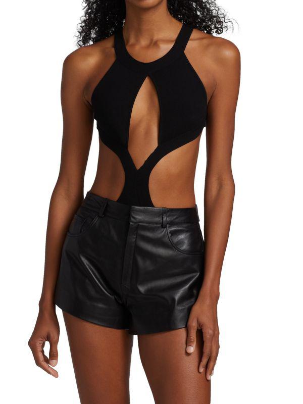 Zeynep Arçay Knit Cut-Out Bodysuit