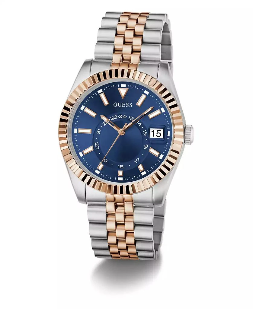 GUESS Men
s Two-Tone Multi-function Date Watch, 42mm 4