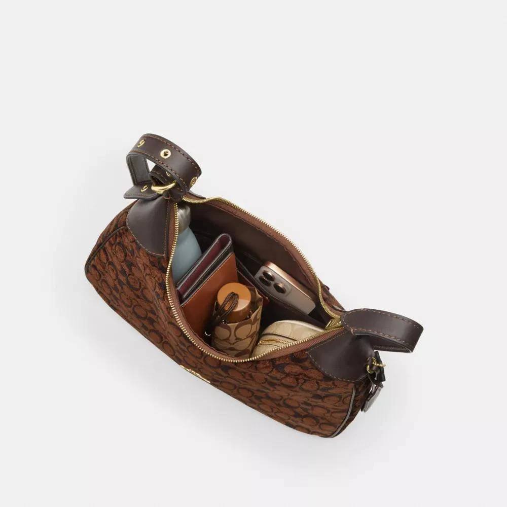 Coach Ella Shoulder Bag In Signature Chenille 6