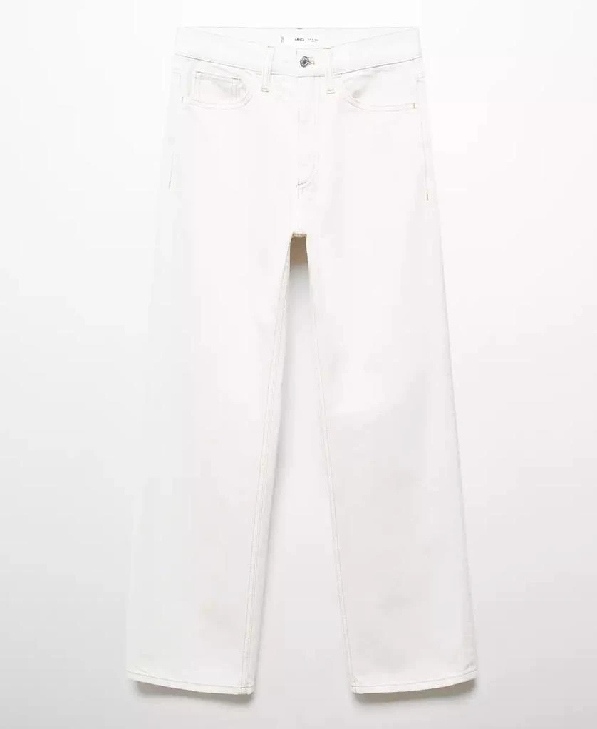 Mango Women's Mid-Rise Straight Jeans 3