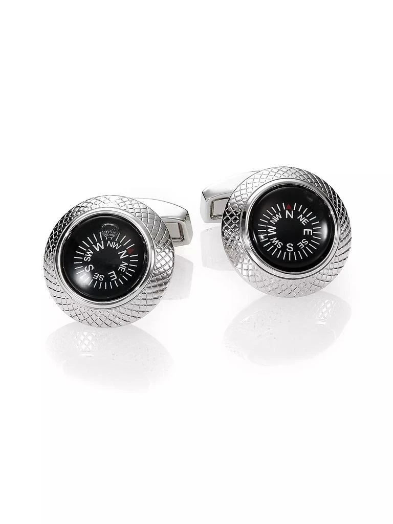 Tateossian Compass Mechanical Cuff Links 1