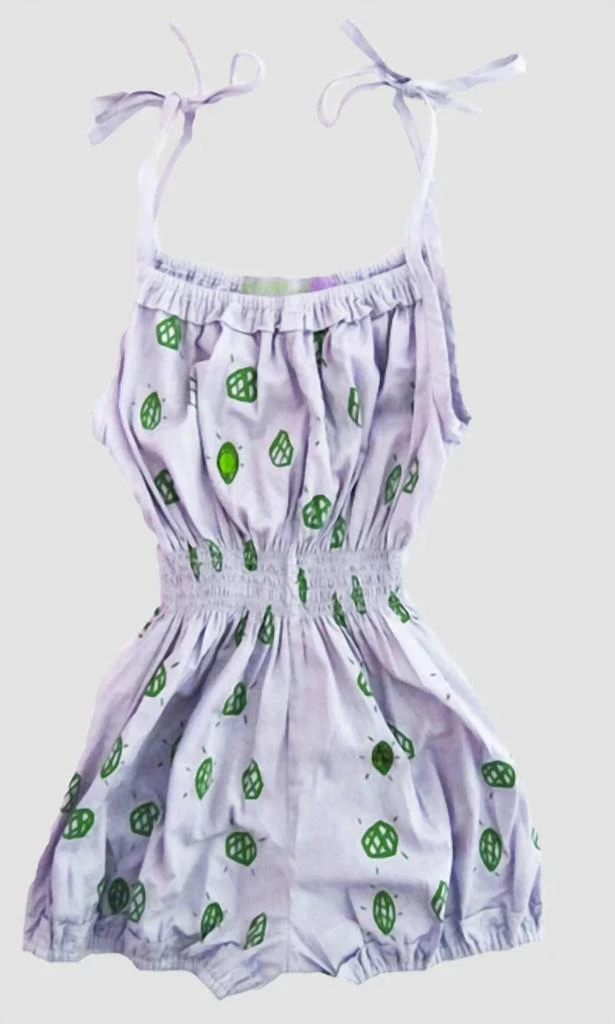 WOVENPLAY Wovenplay - Girls
Jada Gem Emerald Playsuit