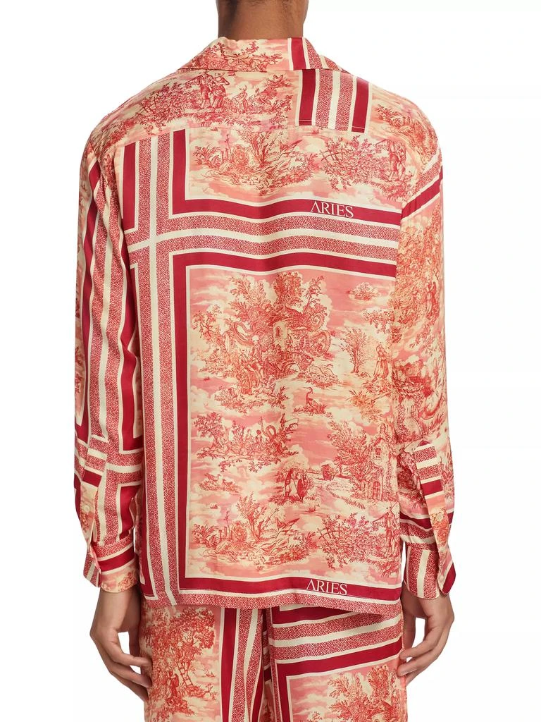 Aries Toile De Jouy Camp Shirt 5