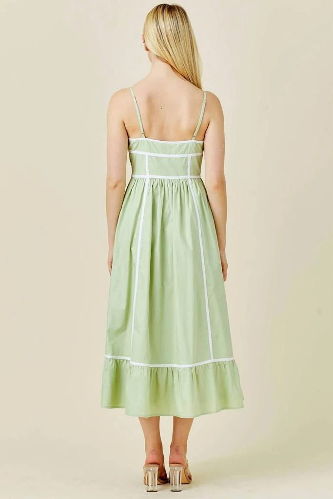 light green modest dress Madelyn Maxi Dress - Light Green main image 0