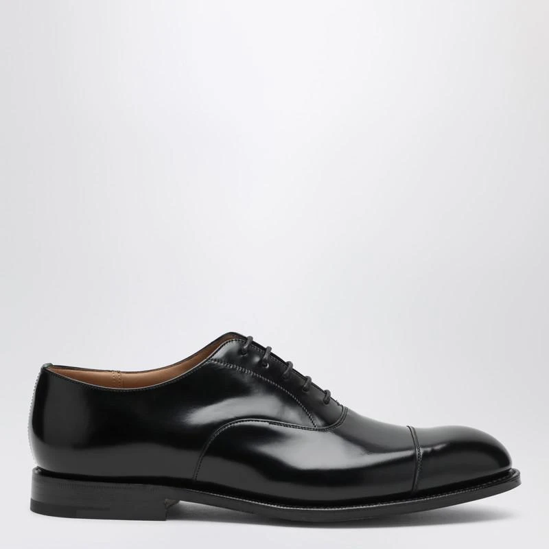 Church's Black smooth leather Consul lace-up shoes from The Double F