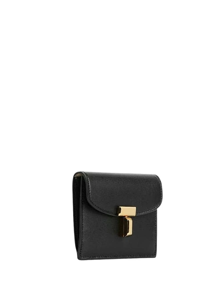 Totême Sleek Black Cowhide Leather Wallet 3