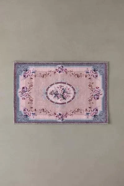 Urban Outfitters Antoinette Floral Digital Printed Rug 4