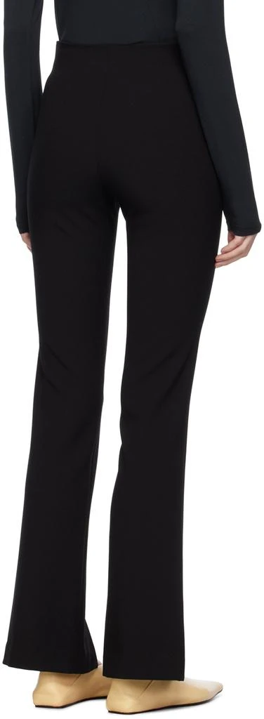 LVIR Black Slit Trousers 3