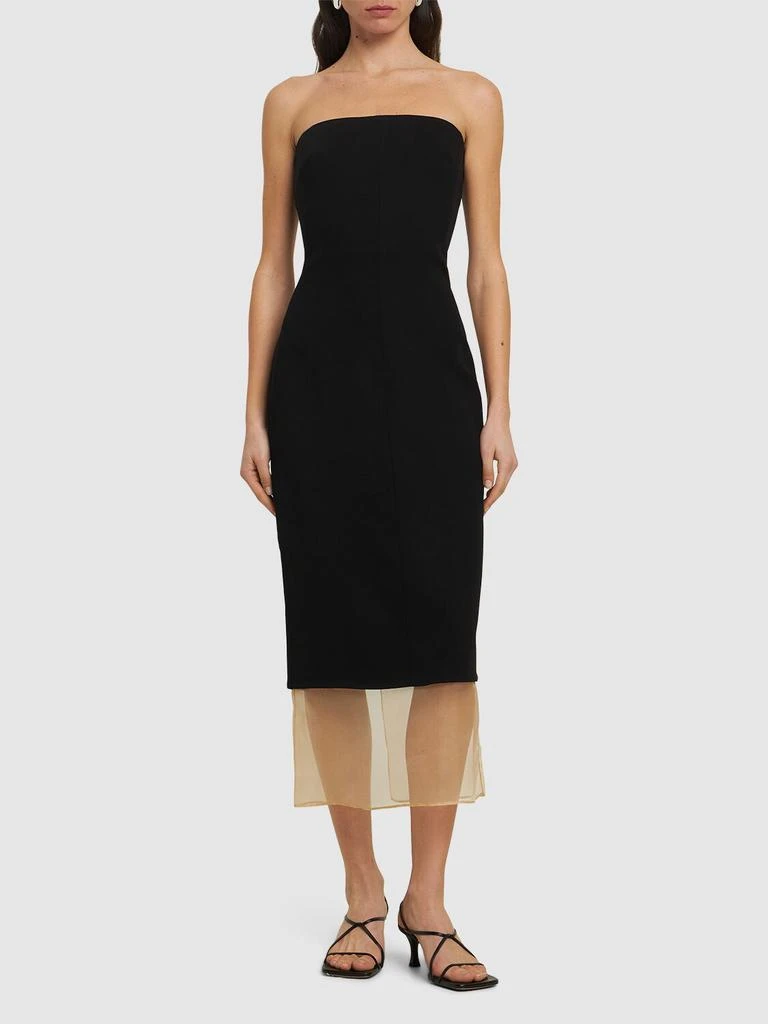 Esse Studios Issia Strapless Midi Dress 1