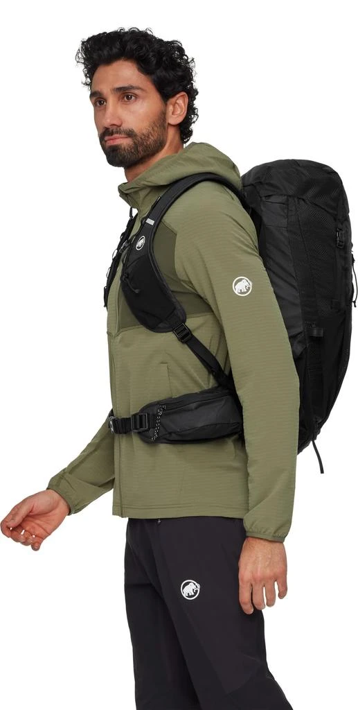 Mammut Mammut Ducan 26 – Unisex Outdoor Backpack for Hiking, Running, and Everyday Adventures, Silver Sage-Black, 26L 3