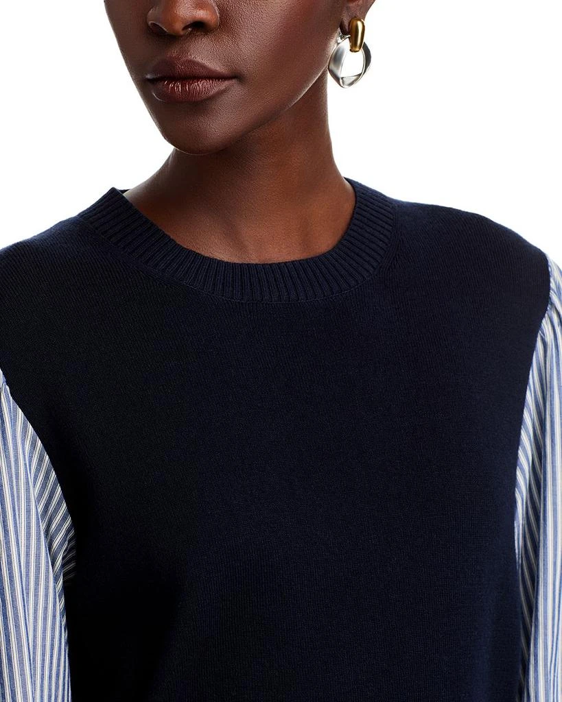 VANESSA BRUNO Elektra Layered Look Sweater 4