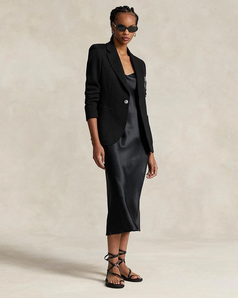 Ralph Lauren Crest Embellished Blazer 2