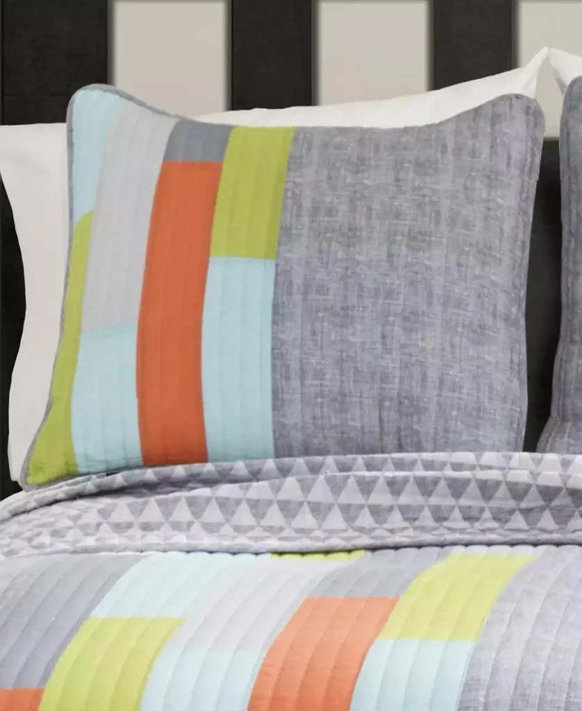 Macy's Shelly Stripe 3-Pc. Quilt Set 2