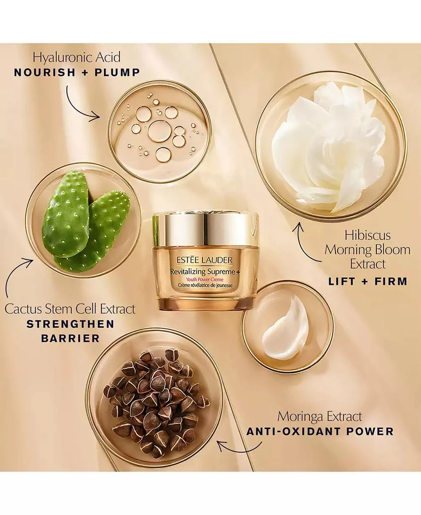 Estée Lauder Revitalizing Supreme+ Youth Power Cream Moisturizer with Hyaluronic Acid & Peptides, 1.7 oz. 17