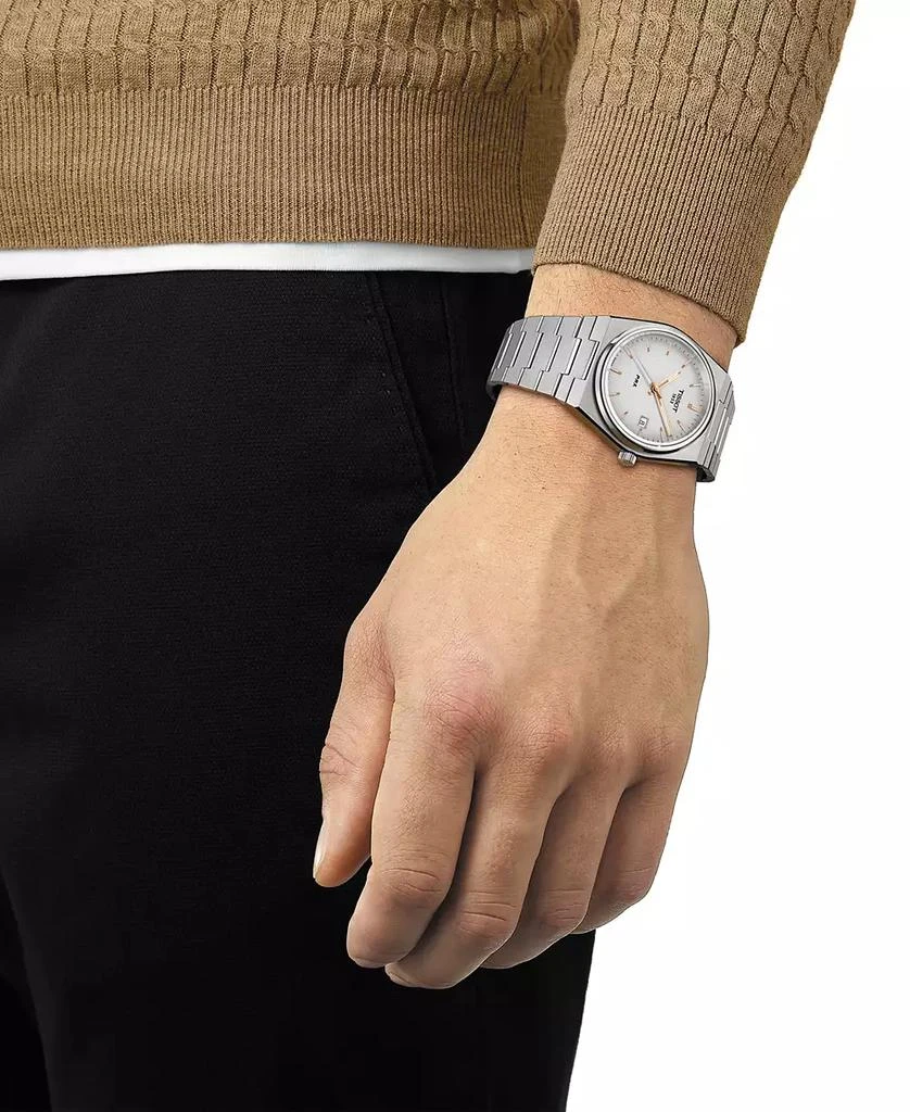 Tissot Men's Swiss PRX Stainless Steel Bracelet Watch 40mm 5
