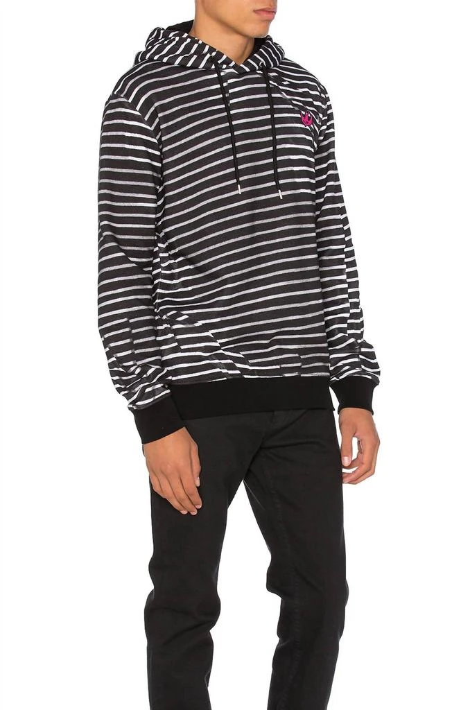 Mcq Alexander Mcqueen Mens Clean Hoodie In Black/white 2