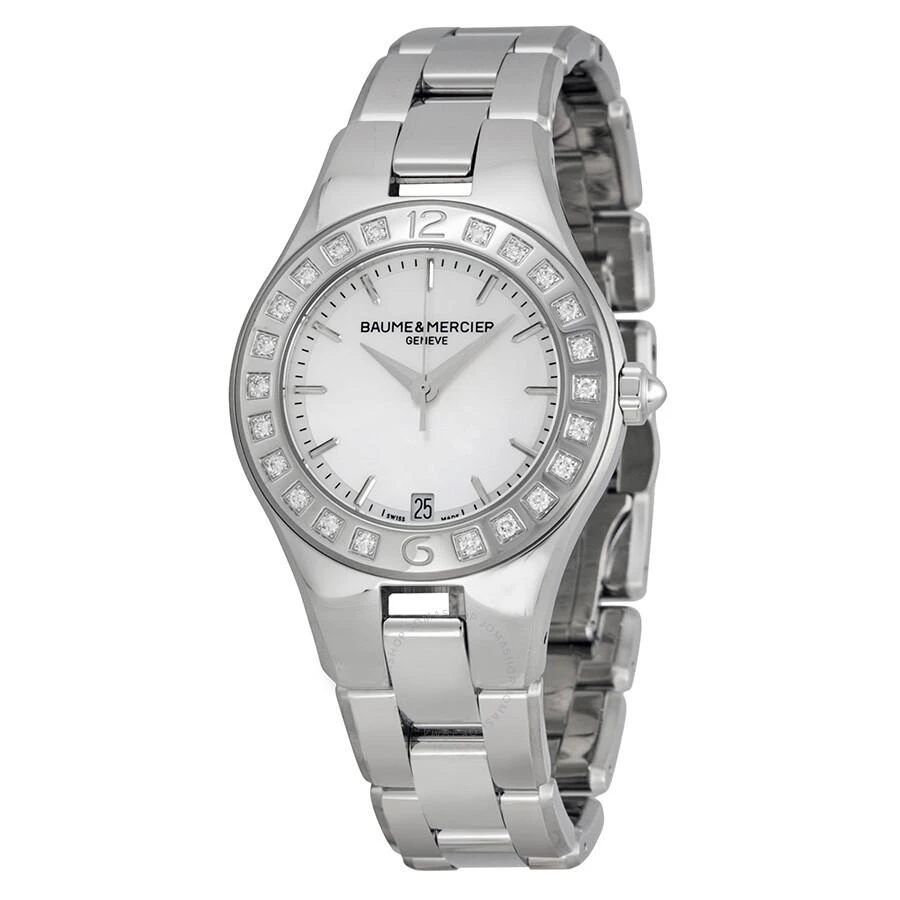 Baume Et Mercier Baume and Mercier Linea Mother of Pearl Dial Ladies Watch 10072 1