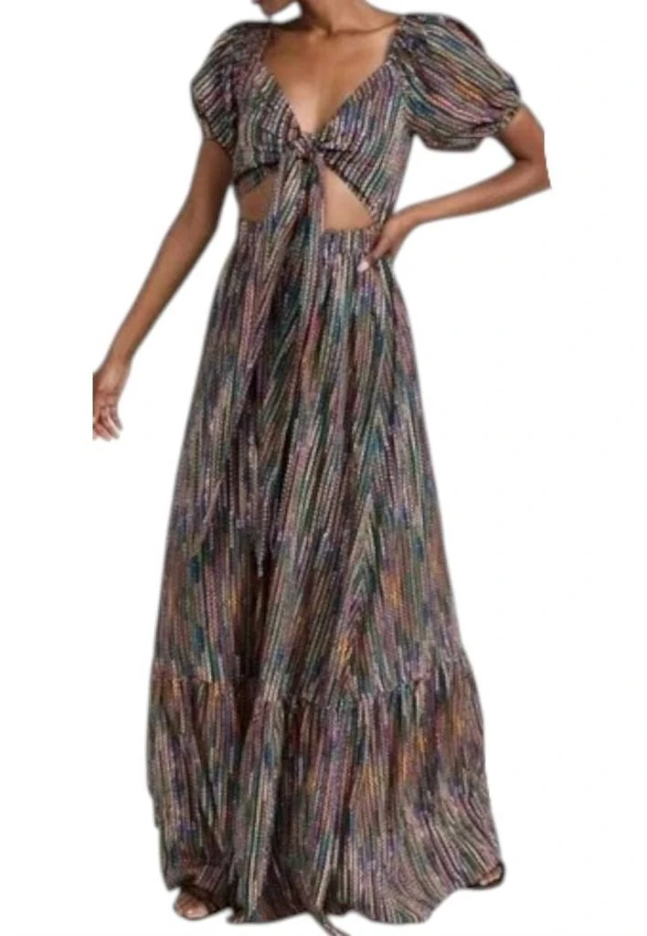 Shop Striped Maxi Cut Out Dress In Multicolor on Sale at BeyondStyle  Get  40% Off Striped Maxi Cut Out Dress In Multicolor with Limited-Time Flash  Deals, Exclusive Discounts, and Special Offers.