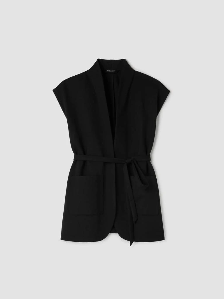 Eileen Fisher Eileen Fisher - Women
s High Collar Long Vest 3