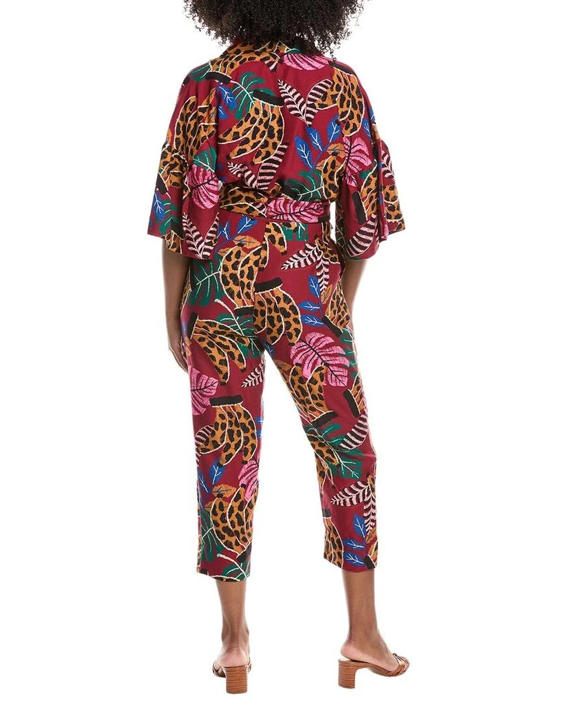 Farm Rio Embroidered Bananas Jumpsuit 2