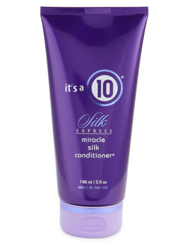 it's a 10 Silk Express Miracle Silk Conditioner